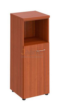 Кабинет руководителя Офисный шкаф для документов средний узкий полузакрытый  ПТ 766