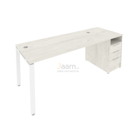 Мебель для персонала Рабочая станция с опорной тумбой Б.РС-СТП -1.5