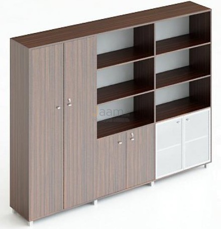Кабинет руководителя Офисный шкаф комбинированный для одежды и документов 270/6