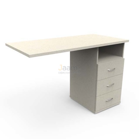 Мебель для персонала Тумба приставная узкая Э-26.1,Э-26.4