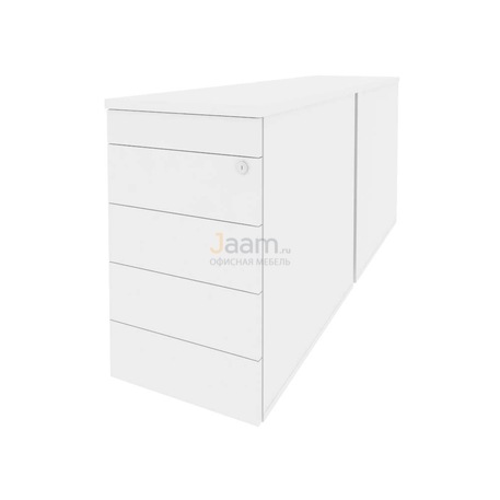 Мебель для персонала Офисная тумба приставная/опорная O.TPO-2.8 TIP