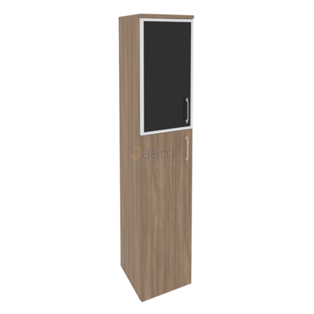 Мебель для персонала Офисный шкаф высокий узкий левый O.SU-1.7RB(L)