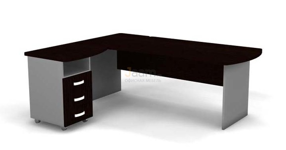 Мебель для персонала Угловое рабочее место левое L B186