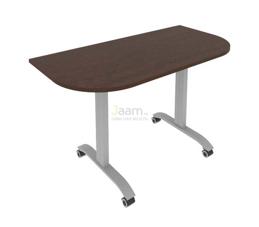 Мебель для персонала Стол радиусный складной мобильный СМ-4.1