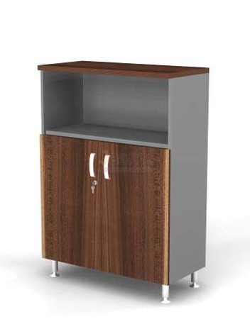 Мебель для персонала Шкаф комбинированный полуоткрытый BR81.0343