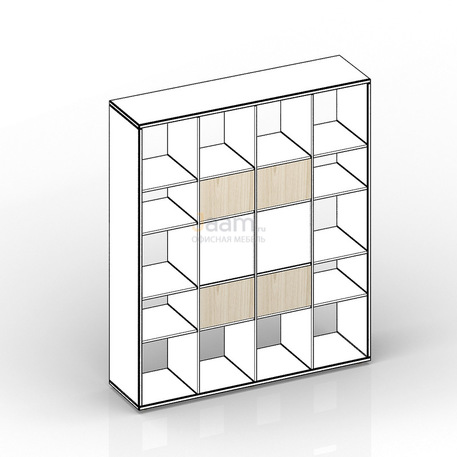 Мебель для персонала Комплект задних стенок SPBAC3824