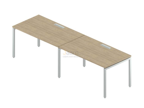 Мебель для персонала Двойная группа столов с люком RP-4.1(x2)+F-32