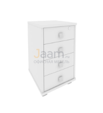 Мебель для персонала Офисная тумба подкатная 4 ящ. Л.ТМ-4