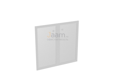 Мебель для персонала Двери стеклянные матовые низкие S-013 2