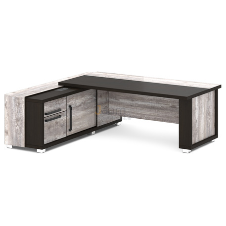 Кабинет руководителя Стол с греденцией L-17пр/л