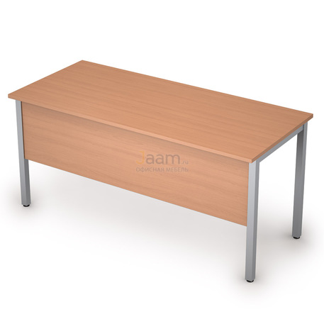 Мебель для персонала Стол прямолинейный на металлических опорах 2МД.104