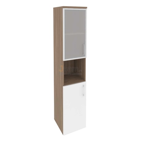 Мебель для персонала Офисный шкаф высокий узкий левый O.SU-1.4R(L)