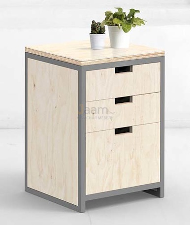 Мебель для персонала Офисная тумба METALLFRAME E