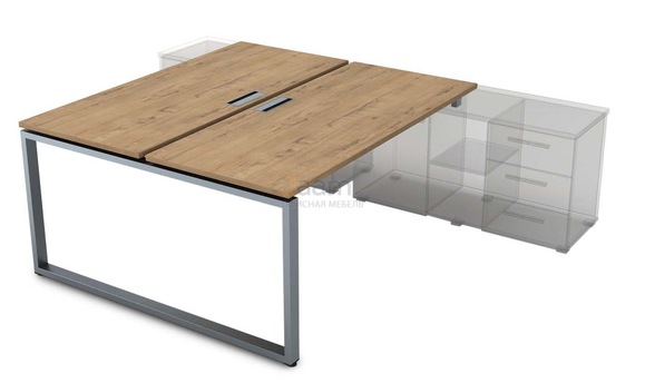 Мебель для персонала Бенч на 2 рабочих места СПБ-О.975