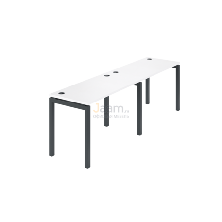 Мебель для персонала Бенч линейный на 2 рабочих места АМБЛ-002.60-2
