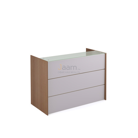 Стойка ресепшн Стойка регистрационная со стеклом PZ/R202