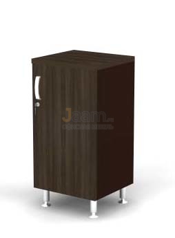 Мебель для персонала Шкаф узкий низкий правый BR81.0203