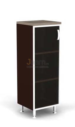 Мебель для персонала Шкаф левый, стеклянная дверь в раме BR81.0312