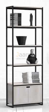 Мебель для персонала Стеллаж средний с ящиком METALFRAME 4