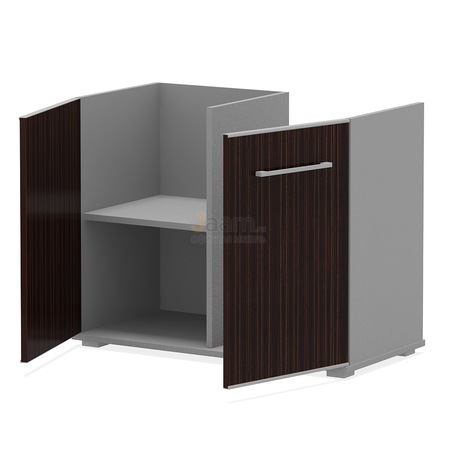 Кабинет руководителя Офисный шкаф для холодильника ПК-ДП-ШХ74х90