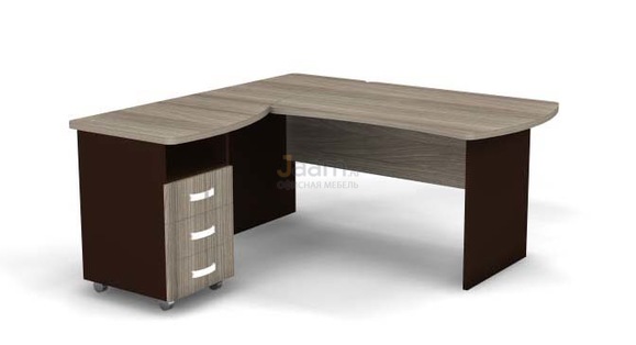 Мебель для персонала Угловое рабочее место левое L B198