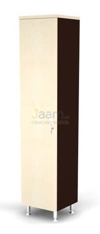 Мебель для персонала Гардероб с крючками, глухая L-дверь BR84.0506