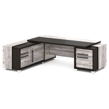 Кабинет руководителя Стол с тумбой и греденцией L-20пр/л