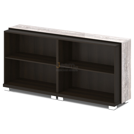 Кабинет руководителя Стеллаж низкий двойной L-64