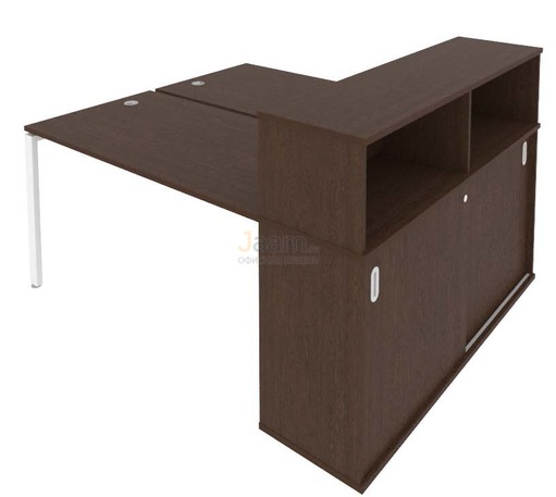 Мебель для персонала Рабочая станция с опорным шкафом-купе Б.РС-СШК-2.3