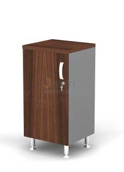 Мебель для персонала Шкаф узкий низкий левый BR81.0204