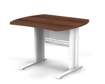 Мебель для персонала Стол прямой на L-обр. каркасе B152/1