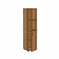 Мебель для персонала Офисный шкаф узкий, низкий ЛФ230