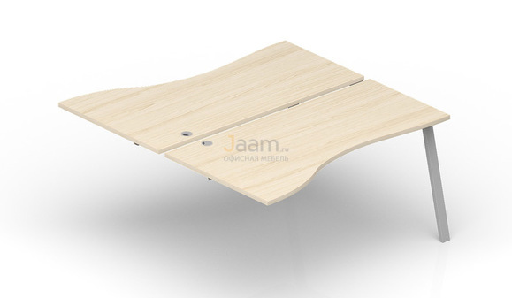 Мебель для персонала Приставной элемент (2 громмета) AR2TPG169