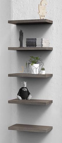 Мебель для персонала Стеллаж средний скрытый OAK