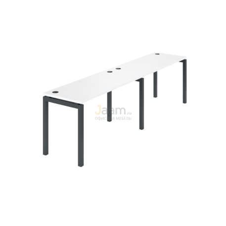 Мебель для персонала Бенч линейный на 2 рабочих места АМБЛ-003.60-2
