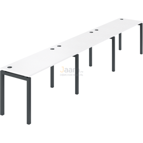 Мебель для персонала Бенч линейный на 3 рабочих места АМБЛ-003.60-3