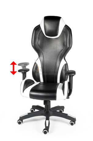 Кресло F1 CX0912H01 чёрно-белое