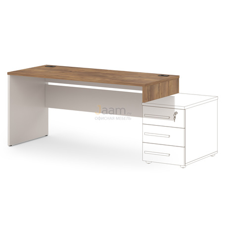 Мебель для персонала Стол письменный T-33пр
