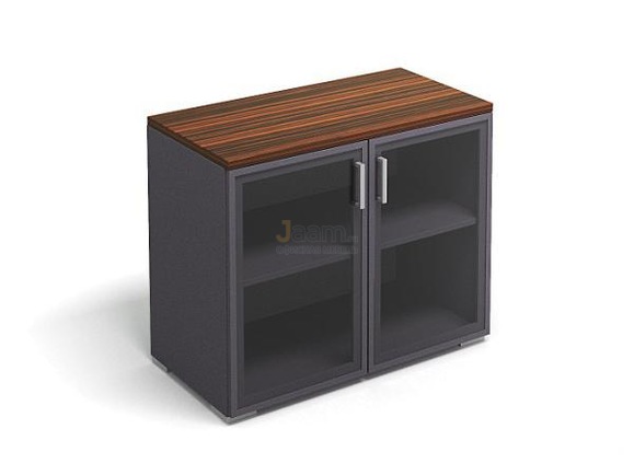 Кабинет руководителя Офисный шкаф стеклянный для документов 227 VN