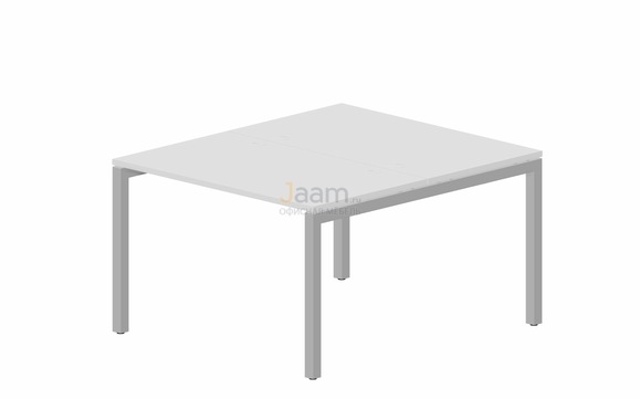 Мебель для персонала Составной стол на 2 рабочих места PEN2TG127 (4 громмета)