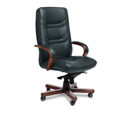 Кресло MINISTER A кожа+кож.зам.