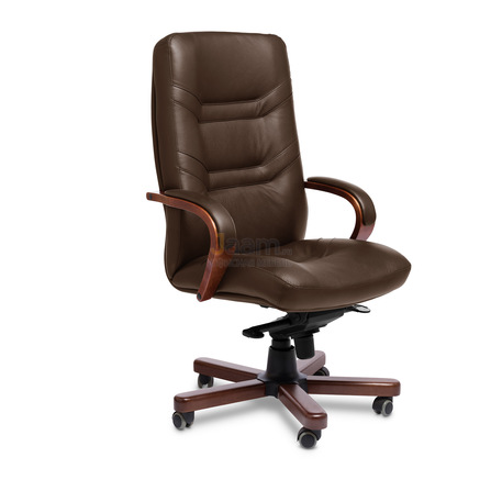 Кресло MINISTER A кожа+кож.зам.