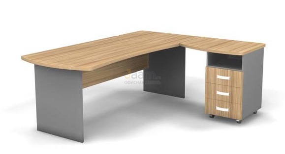 Мебель для персонала Угловое рабочее место правое R B183