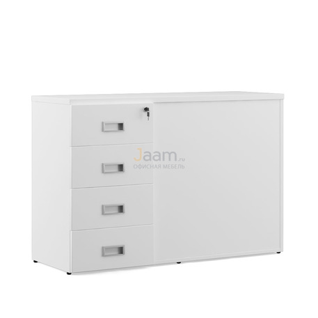 Мебель для персонала Тумба концевая опорная левая TES284335