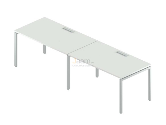 Мебель для персонала Двойная группа столов с люком RP-1.1(x2)+F-35