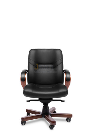 Кресло MINISTER B кожа+кож.зам.