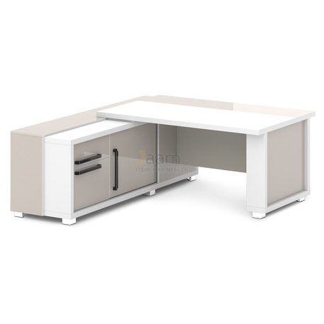 Кабинет руководителя Стол руководителя с греденцией L-111пр/л