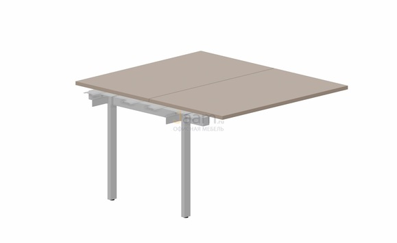 Мебель для персонала Составной стол на 2 рабочих места PEN2TPS127 - приставной элемент