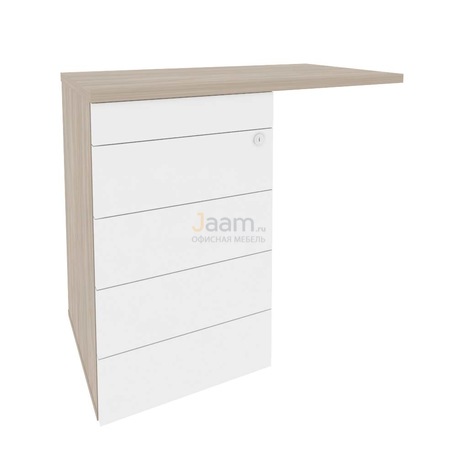Мебель для персонала Офисная тумба приставная универсальная O.TPU-4 TIP