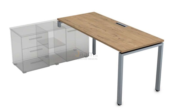 Мебель для персонала Стол для крепления на тумбу левый СТЛ-П.975